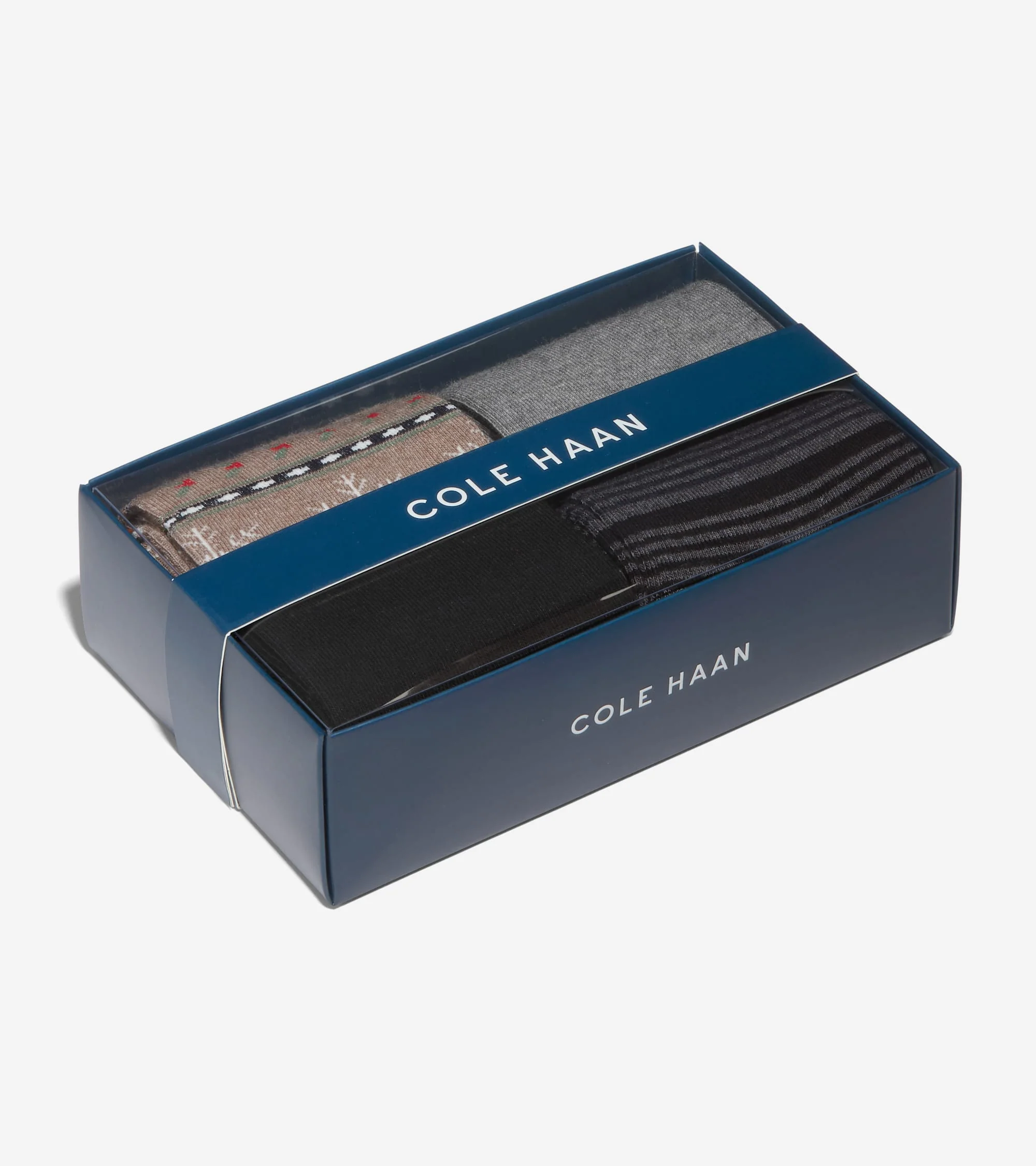 Holiday Fair Isle Gift Box Socks - Image 6