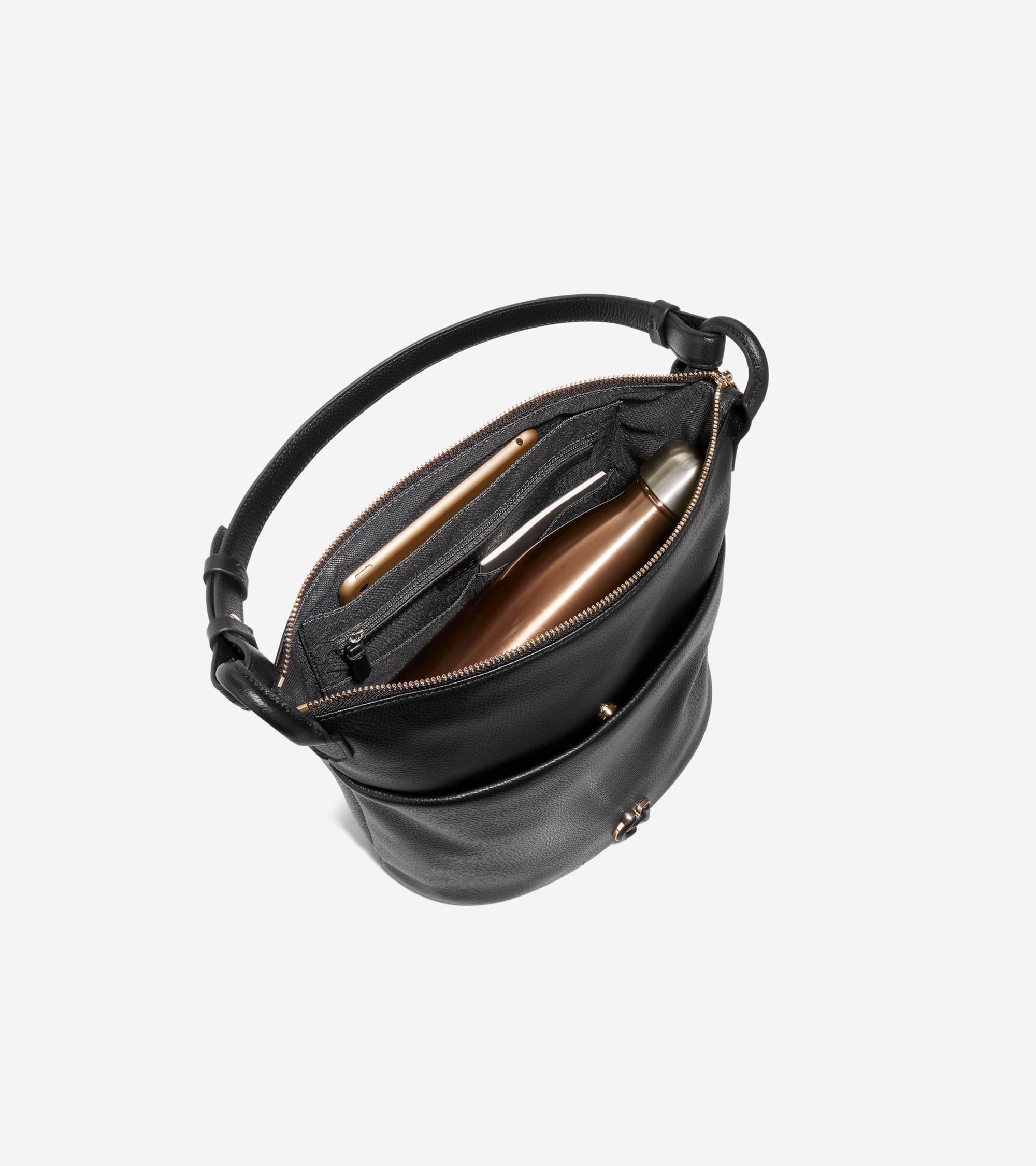 Mujer Essential Soft Bucket Bag - Image 5